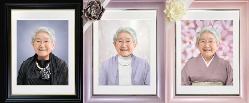 遺影シミュレーション