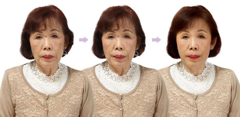 納得いくまで遺影修正